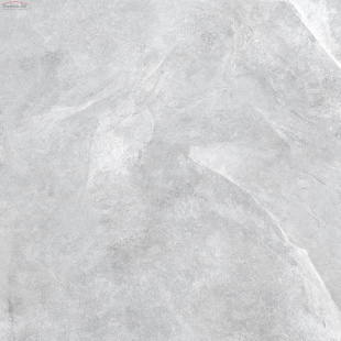 Керамогранит Alma Ceramica Basalto GFA57BST07R (S) светло-серый рельефный рект. (57x57)